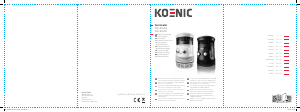 Használati útmutató Koenic KFH 3161 W Hősugárzó