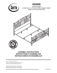 Manual de uso Bell'O B544 Estructura de cama