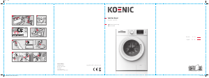 Manual Koenic KWDR 10612 Washer-Dryer