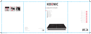 Manuale Koenic KIP 2432 Piano cottura