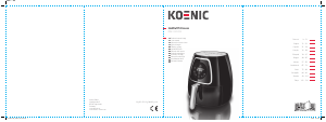 Εγχειρίδιο Koenic KAF 4110 B Φριτέζα