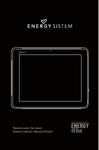 Manual de uso Energy Sistem I10 Dual Tablet