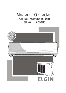 Manual Elgin HLFE12B2NA Ar condicionado