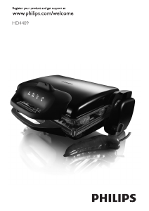 Handleiding Philips HD4409 Contactgrill