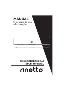 Manual Rinetto RNTT12QFR4 Ar condicionado