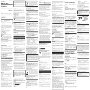 Brugsanvisning Sony USM256H USB drev