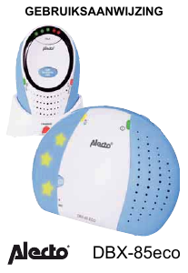 Handleiding Alecto DBX-85 ECO Babyfoon