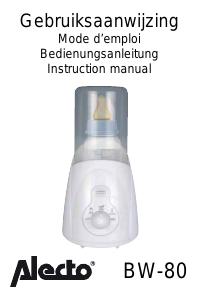 Manual Alecto BW-80 Bottle Warmer