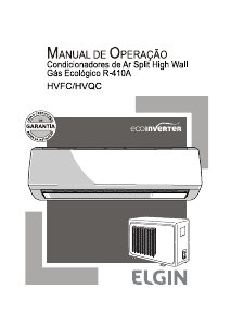 Manual Elgin HVFE18B2IA Ar condicionado