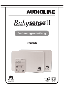 Bedienungsanleitung Audioline Babysense II Babyphone