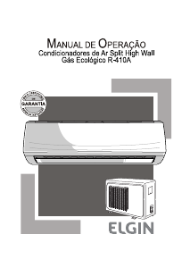 Manual Elgin HWFI18B2IA Ar condicionado