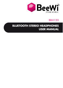 Manual BeeWi BBH120 Headphone