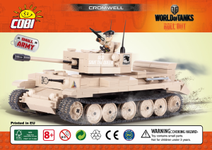 Rokasgrāmata Cobi set 3002 World of Tanks Cromwell