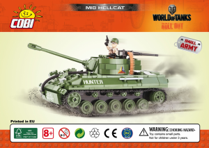 Bedienungsanleitung Cobi set 3006 World of Tanks M18 Hellcat