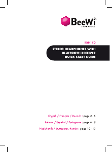 Manual BeeWi BBH150 Headphone