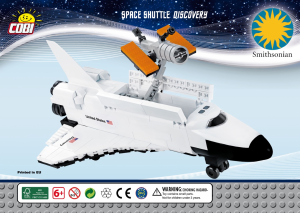 Bedienungsanleitung Cobi set 21076 Smithsonian Space shuttle Discovery