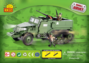 Handleiding Cobi set 2441 Small Army WWII M3 Half-track