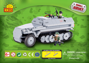 Kullanım kılavuzu Cobi set 2442 Small Army WWII Sd.Kfz. 251 Hanomag