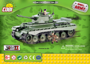 Mode d’emploi Cobi set 2454 Small Army WWII A27M Cromwell MK VII