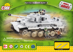 Manuál Cobi set 2462 Small Army WWII Pz.Kpfw. VI Tiger ausf. E