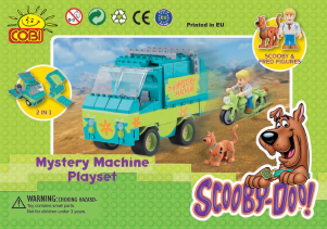 Handleiding Cobi set 23210 Scooby Doo Mystery machine