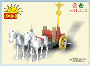 Manual Cobi set 2300R Romans & Barbarians Chariot