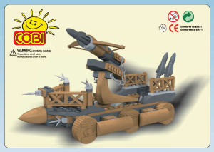 Manual Cobi set 23260 Romans & Barbarians Ballista