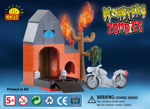 Bedienungsanleitung Cobi set 28080 Monsters vs Zombies Grabkammer