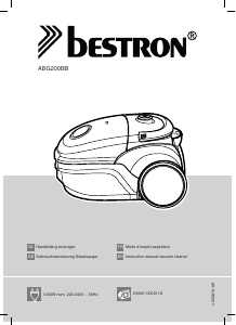 Handleiding Bestron ABG200BB Rapido Stofzuiger