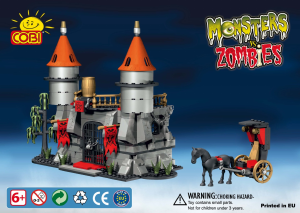 Bedienungsanleitung Cobi set 28350 Monsters vs Zombies Villa Vampir