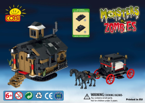 Bedienungsanleitung Cobi set 28390 Monsters vs Zombies Spukhaus