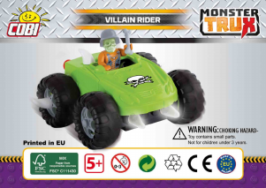 Manual Cobi set 20051 Monster Trux Villain rider