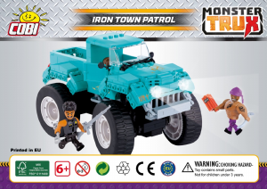 Manual Cobi set 20056 Monster Trux Iron town patrol