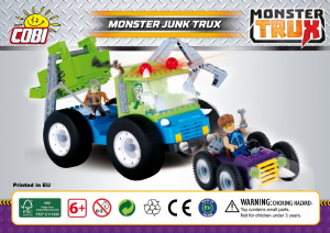 Manual Cobi set 20057 Monster Trux Monster junk trux