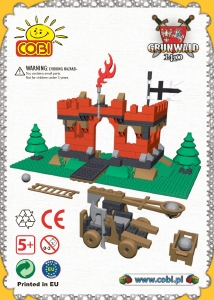 Bedienungsanleitung Cobi set 27252 Grunwald Wachturm