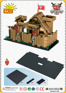 Bedienungsanleitung Cobi set 27450 Grunwald Festung