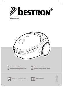 Handleiding Bestron ABG400SGE Grando Stofzuiger