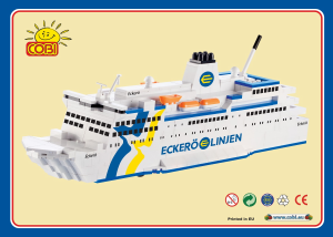 Brugsanvisning Cobi set 01943 Ferries Eckero Line