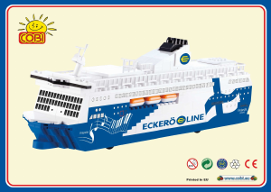 Hướng dẫn sử dụng Cobi set 01987 Ferries Eckero Line