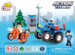 Manual Cobi set 1561 Action Town ATM robbery