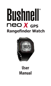 Manual Bushnell neo X GPS Sports Watch