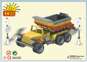 Bedienungsanleitung Cobi set 1634 Action Town Dumper