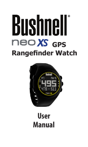 Manual Bushnell neo XS GPS Sports Watch