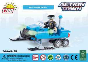 Handleiding Cobi set 1669 Action Town Bulldozer