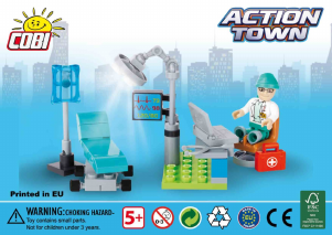 Handleiding Cobi set 1764 Action Town Operaiekamer