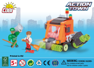 Handleiding Cobi set 1782 Action Town Reinigingsteam