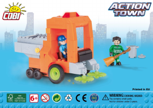 Handleiding Cobi set 1784 Action Town Stratenveger