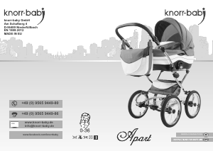 Bedienungsanleitung Knorr-baby Apart Kinderwagen