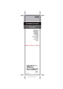 كتيب حاسبة SDC-660II Citizen