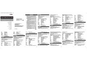 Manual Citizen SDC-9010N Calculator